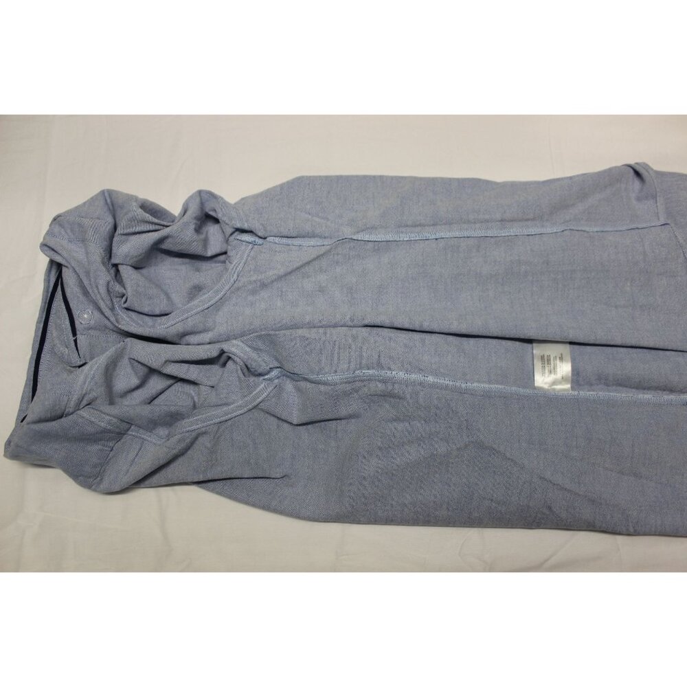 Gap men's solid blue button down collar button fr… - image 12